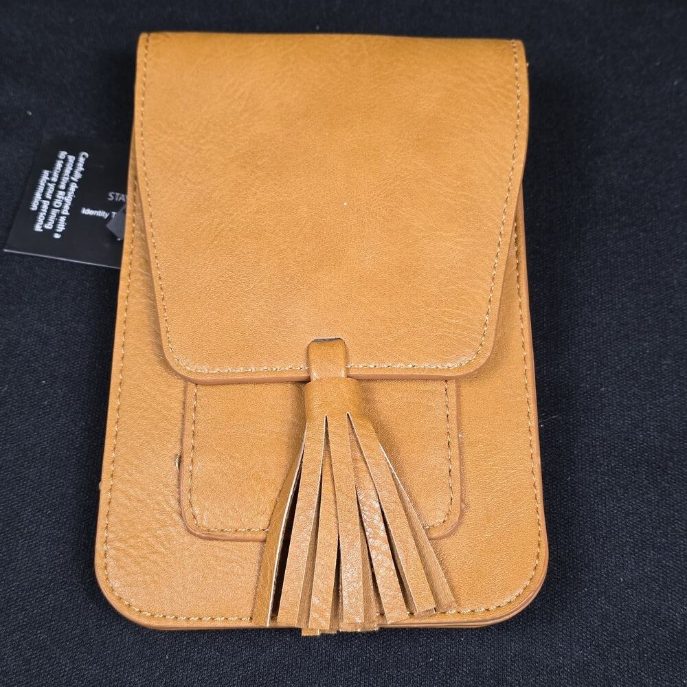 K. Carroll Accessories SecureStyle RFID Crossbody Cell Phone Pouch Wallet